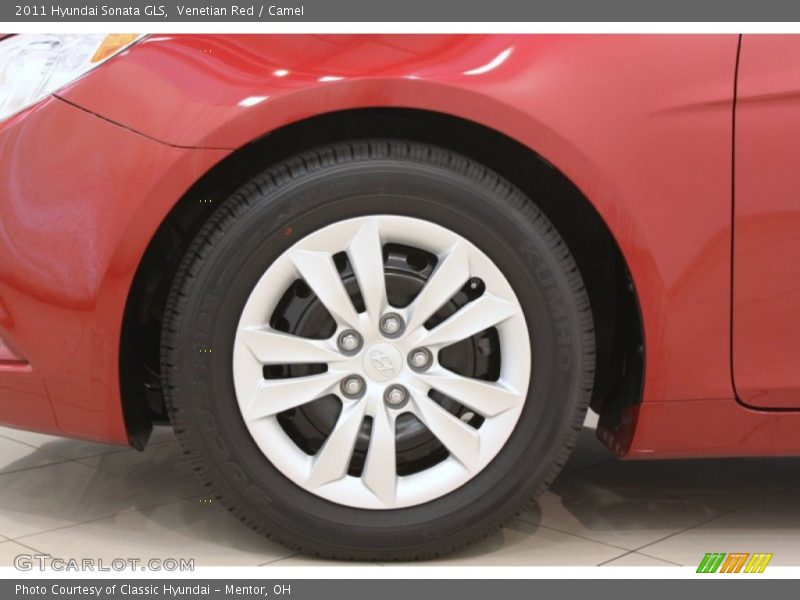Venetian Red / Camel 2011 Hyundai Sonata GLS
