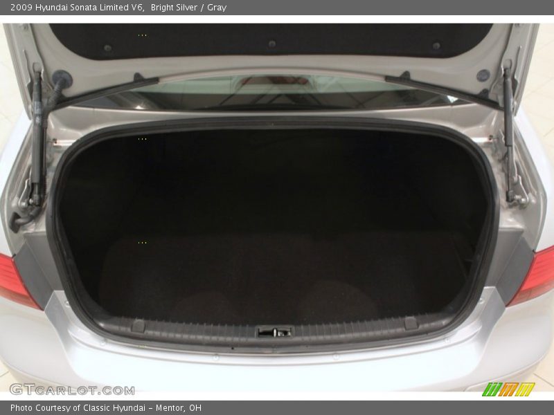 Bright Silver / Gray 2009 Hyundai Sonata Limited V6