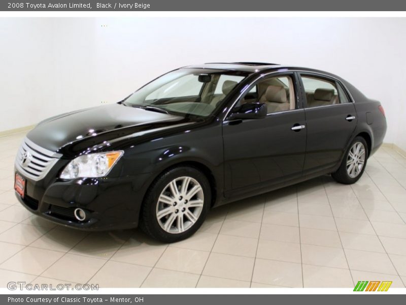 Black / Ivory Beige 2008 Toyota Avalon Limited