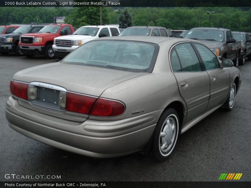 Light Bronzemist Metallic / Taupe 2000 Buick LeSabre Custom