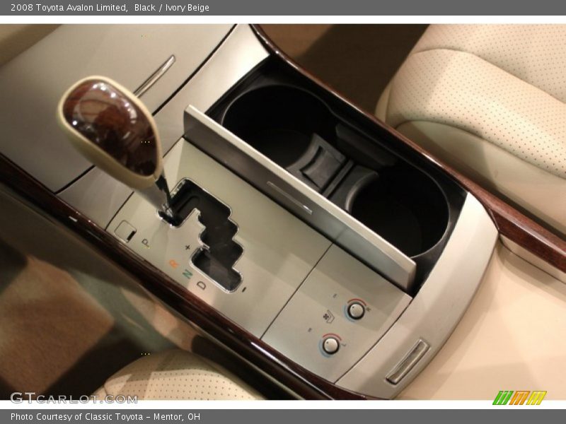 Black / Ivory Beige 2008 Toyota Avalon Limited