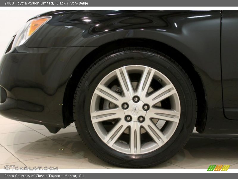 Black / Ivory Beige 2008 Toyota Avalon Limited