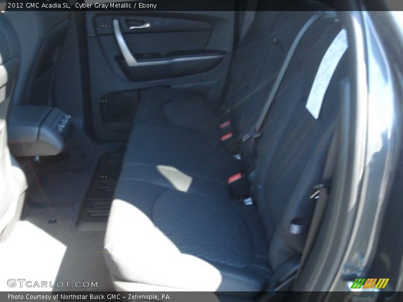 Cyber Gray Metallic / Ebony 2012 GMC Acadia SL