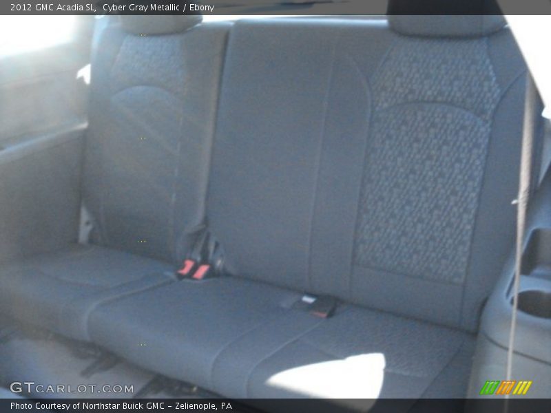 Cyber Gray Metallic / Ebony 2012 GMC Acadia SL
