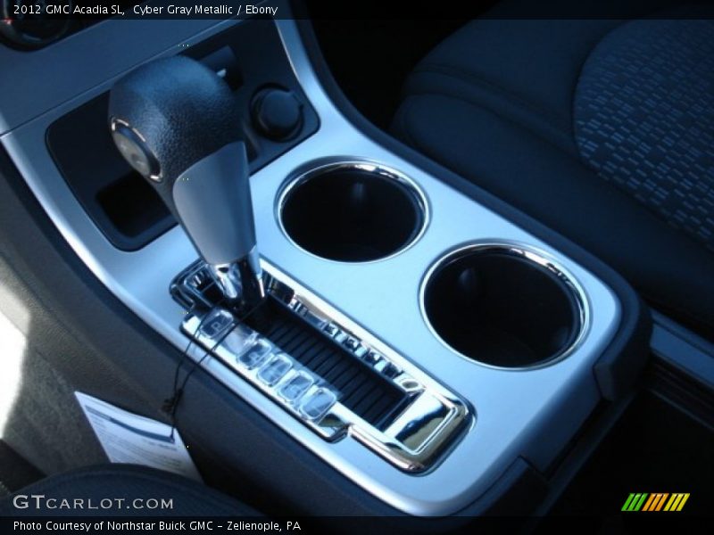 Cyber Gray Metallic / Ebony 2012 GMC Acadia SL