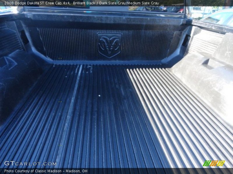 Brilliant Black / Dark Slate Gray/Medium Slate Gray 2008 Dodge Dakota ST Crew Cab 4x4