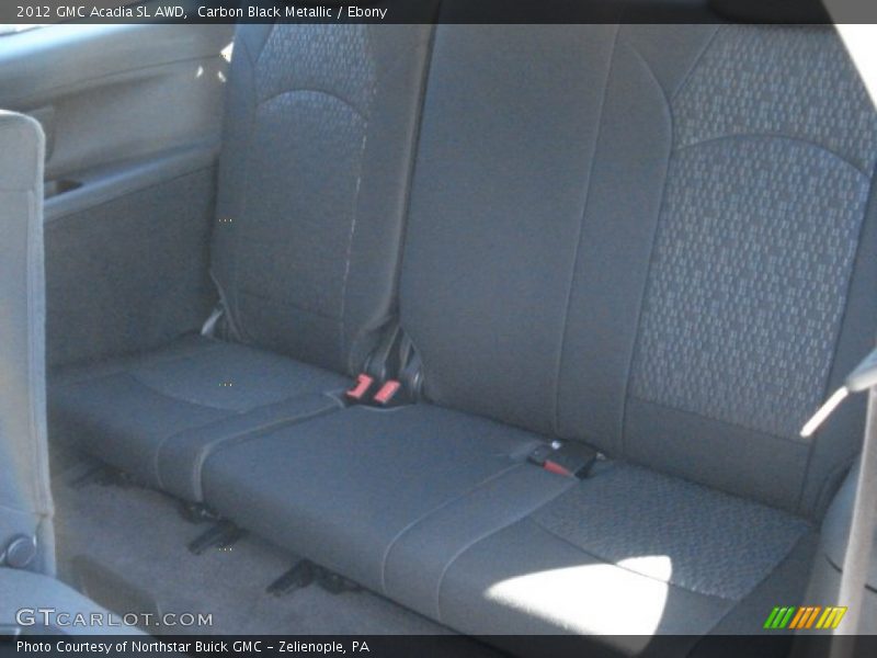 Carbon Black Metallic / Ebony 2012 GMC Acadia SL AWD