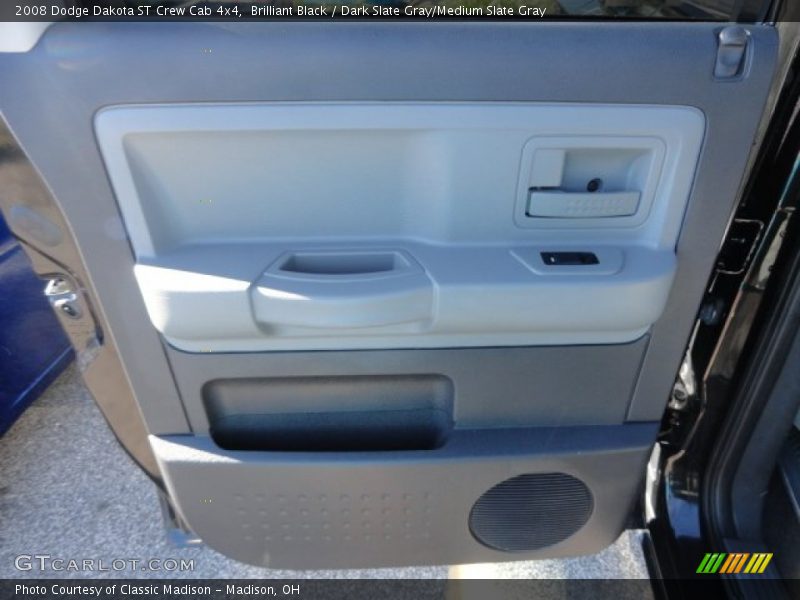 Brilliant Black / Dark Slate Gray/Medium Slate Gray 2008 Dodge Dakota ST Crew Cab 4x4