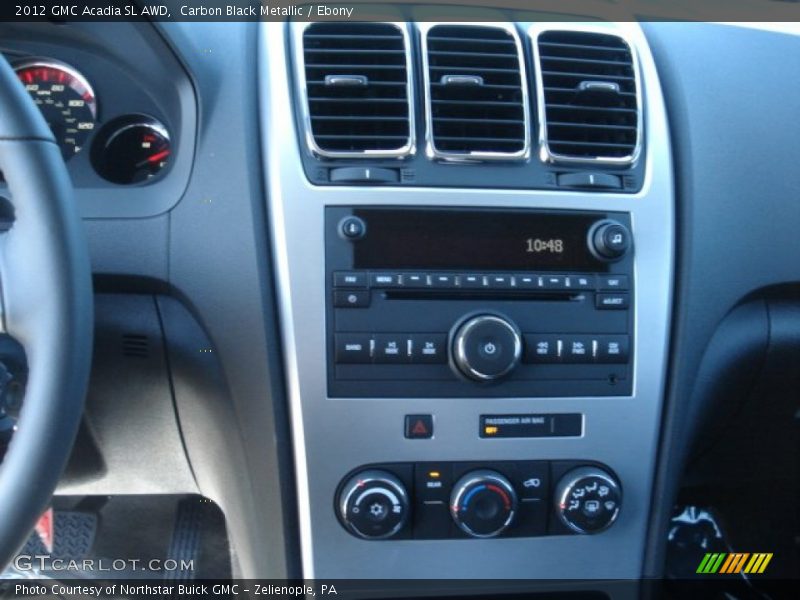 Carbon Black Metallic / Ebony 2012 GMC Acadia SL AWD