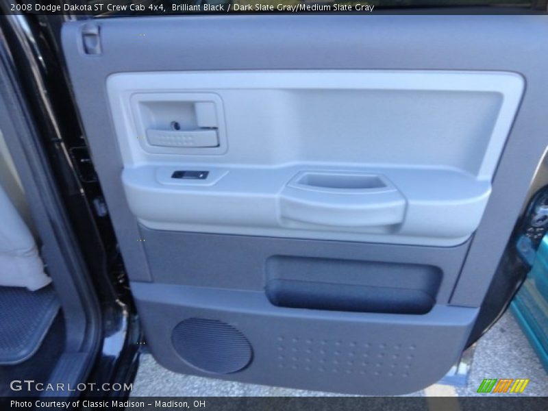 Brilliant Black / Dark Slate Gray/Medium Slate Gray 2008 Dodge Dakota ST Crew Cab 4x4