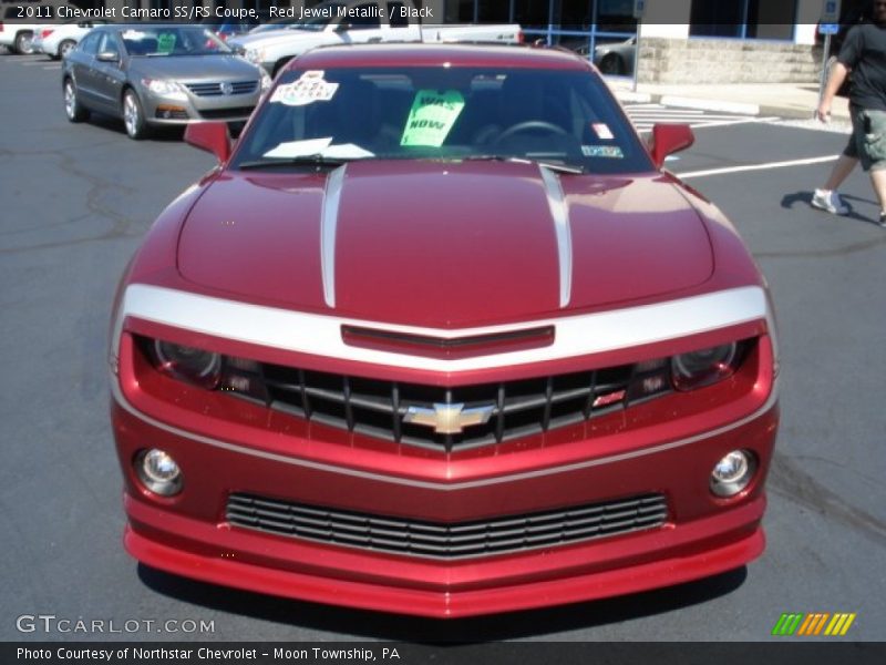 Red Jewel Metallic / Black 2011 Chevrolet Camaro SS/RS Coupe