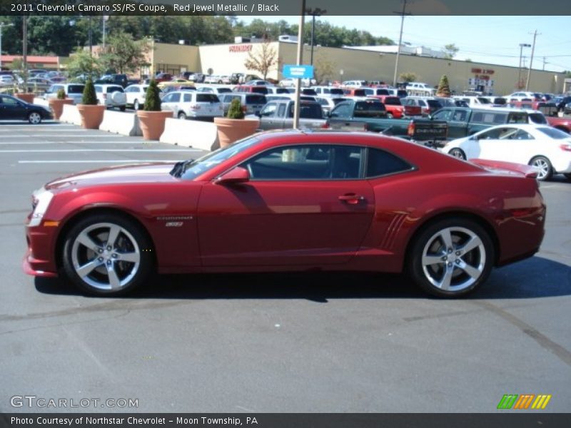 Red Jewel Metallic / Black 2011 Chevrolet Camaro SS/RS Coupe