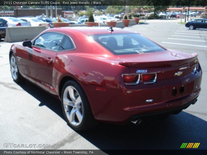 Red Jewel Metallic / Black 2011 Chevrolet Camaro SS/RS Coupe