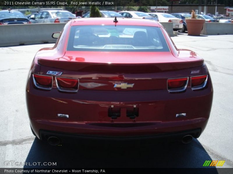 Red Jewel Metallic / Black 2011 Chevrolet Camaro SS/RS Coupe
