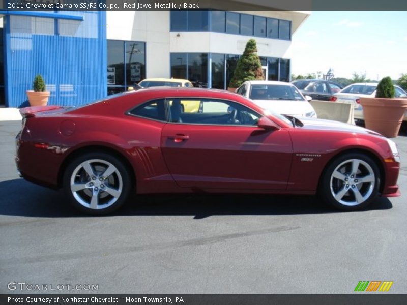 Red Jewel Metallic / Black 2011 Chevrolet Camaro SS/RS Coupe