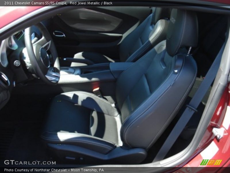 Red Jewel Metallic / Black 2011 Chevrolet Camaro SS/RS Coupe
