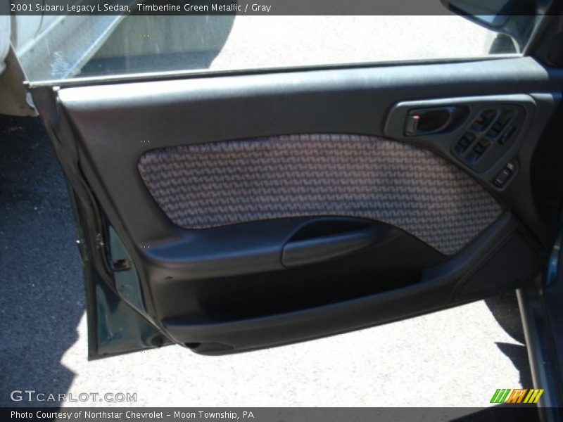 Timberline Green Metallic / Gray 2001 Subaru Legacy L Sedan