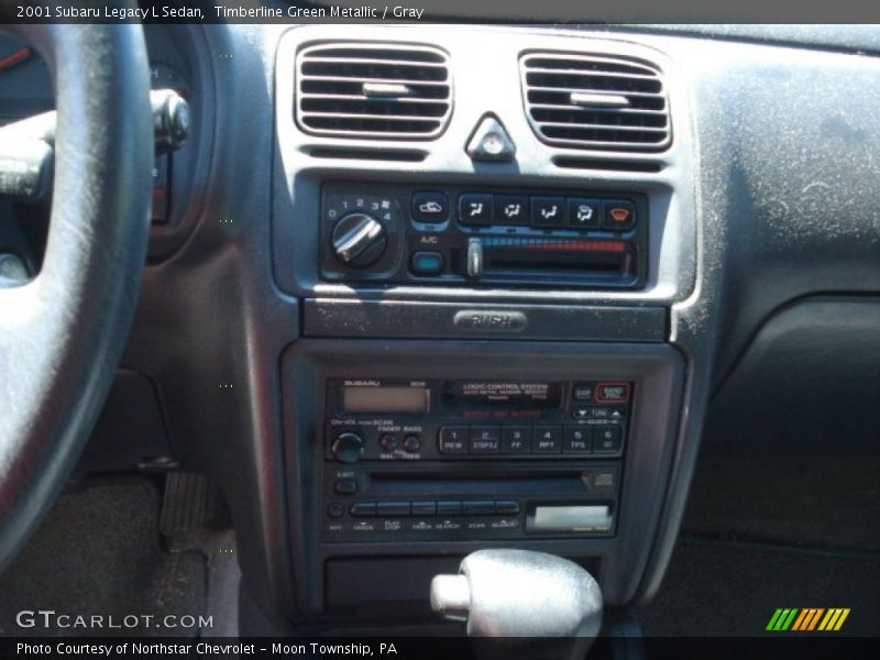 Timberline Green Metallic / Gray 2001 Subaru Legacy L Sedan