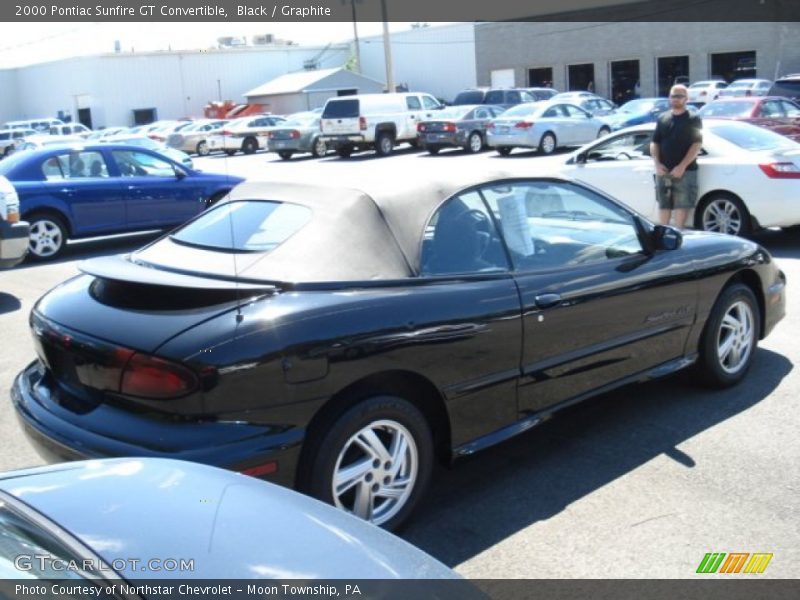 Black / Graphite 2000 Pontiac Sunfire GT Convertible