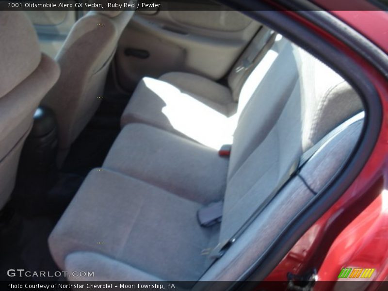 Ruby Red / Pewter 2001 Oldsmobile Alero GX Sedan