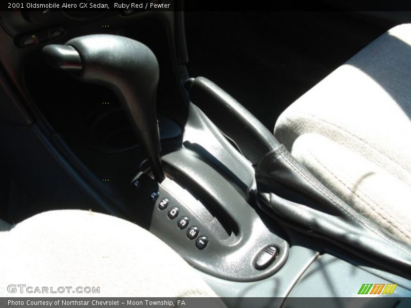 Ruby Red / Pewter 2001 Oldsmobile Alero GX Sedan