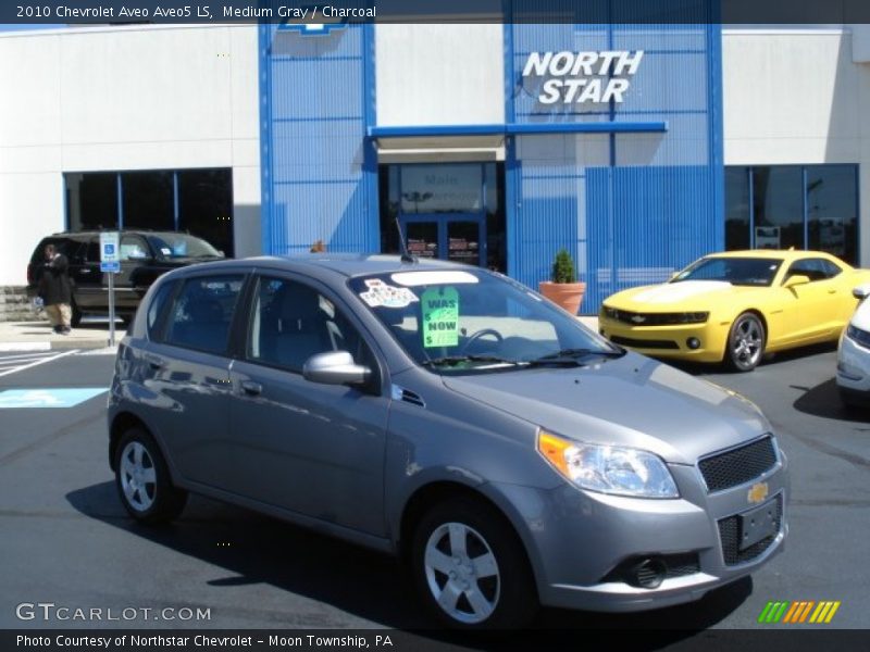 Medium Gray / Charcoal 2010 Chevrolet Aveo Aveo5 LS