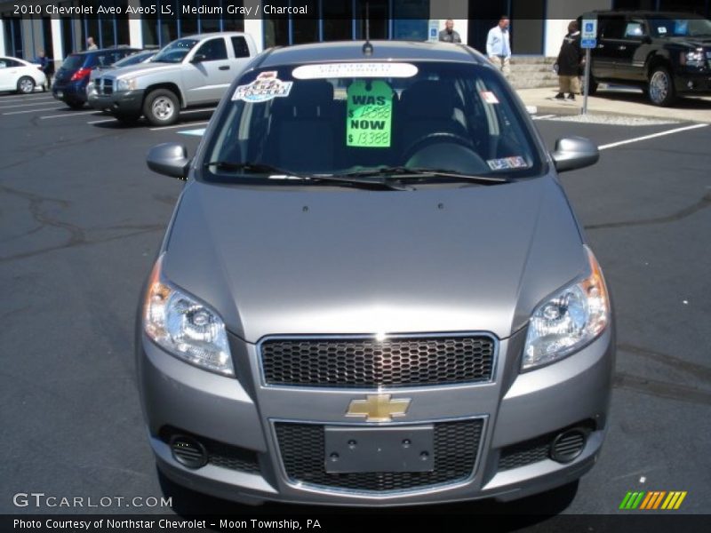 Medium Gray / Charcoal 2010 Chevrolet Aveo Aveo5 LS