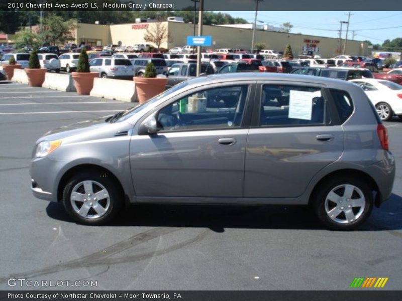 Medium Gray / Charcoal 2010 Chevrolet Aveo Aveo5 LS