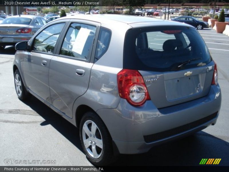 Medium Gray / Charcoal 2010 Chevrolet Aveo Aveo5 LS