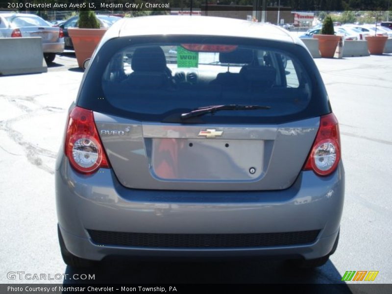 Medium Gray / Charcoal 2010 Chevrolet Aveo Aveo5 LS