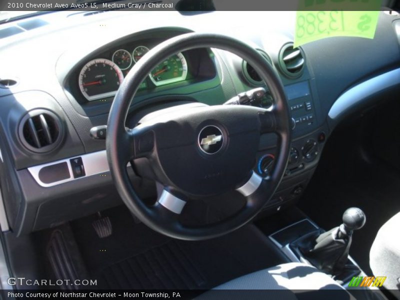 Medium Gray / Charcoal 2010 Chevrolet Aveo Aveo5 LS