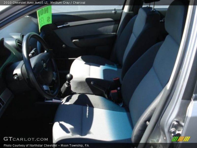 Medium Gray / Charcoal 2010 Chevrolet Aveo Aveo5 LS
