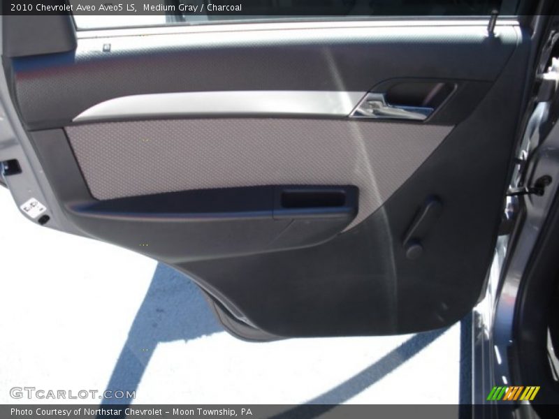 Medium Gray / Charcoal 2010 Chevrolet Aveo Aveo5 LS