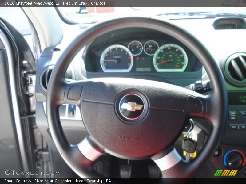 Medium Gray / Charcoal 2010 Chevrolet Aveo Aveo5 LS