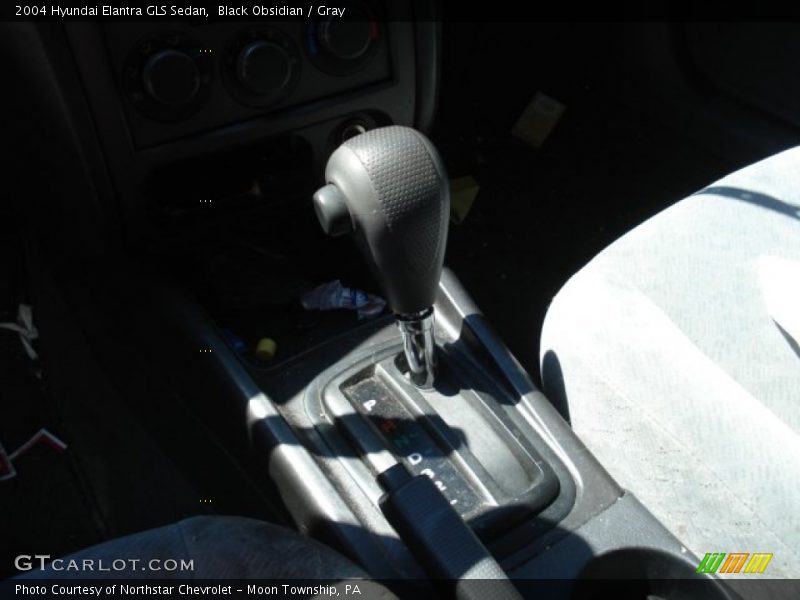 Black Obsidian / Gray 2004 Hyundai Elantra GLS Sedan