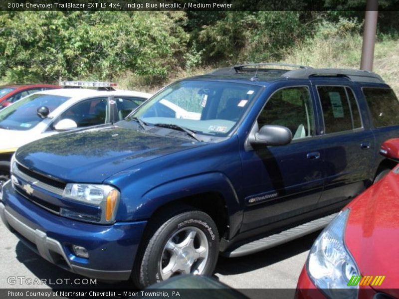 Indigo Blue Metallic / Medium Pewter 2004 Chevrolet TrailBlazer EXT LS 4x4