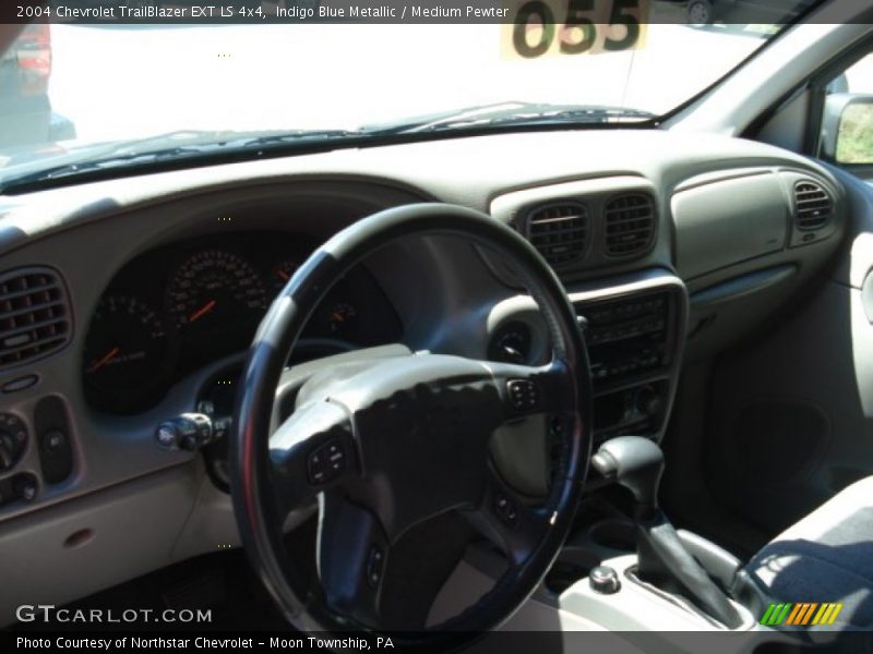Indigo Blue Metallic / Medium Pewter 2004 Chevrolet TrailBlazer EXT LS 4x4