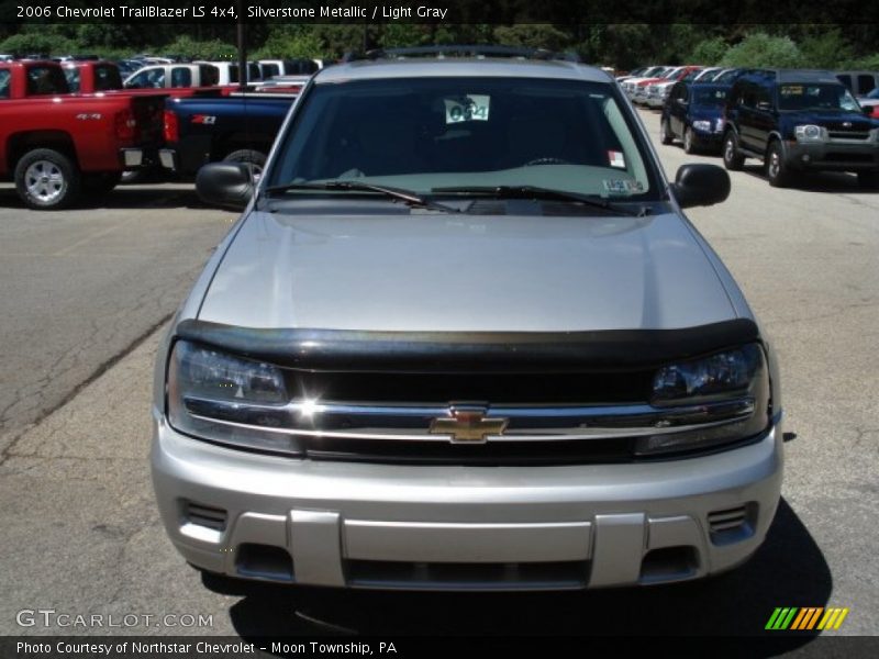 Silverstone Metallic / Light Gray 2006 Chevrolet TrailBlazer LS 4x4