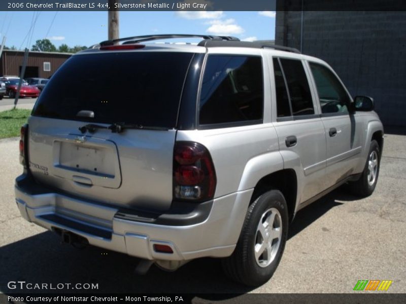 Silverstone Metallic / Light Gray 2006 Chevrolet TrailBlazer LS 4x4