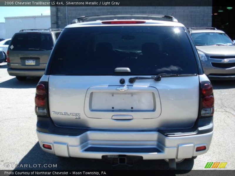 Silverstone Metallic / Light Gray 2006 Chevrolet TrailBlazer LS 4x4
