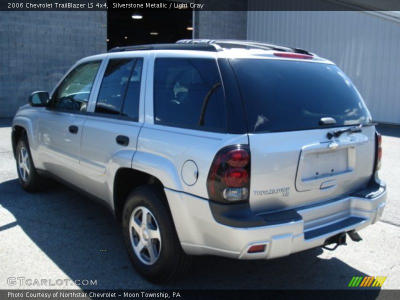 Silverstone Metallic / Light Gray 2006 Chevrolet TrailBlazer LS 4x4