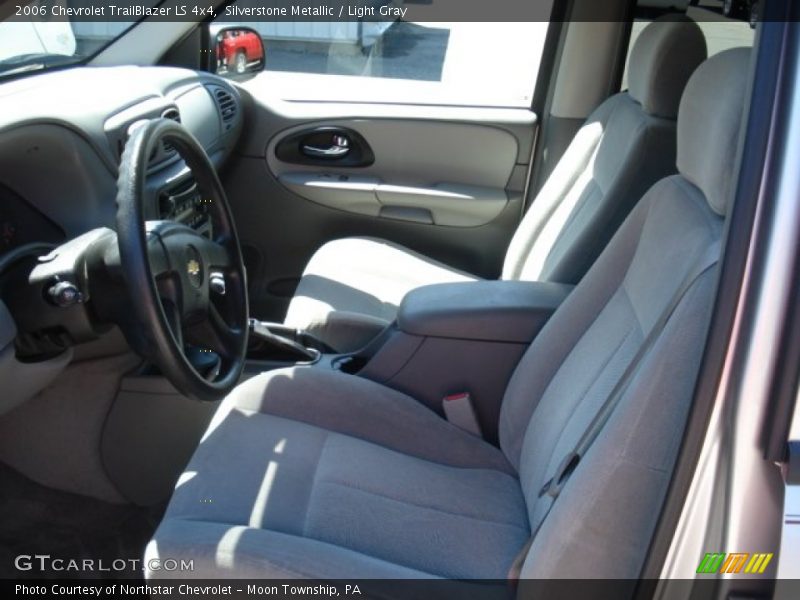 Silverstone Metallic / Light Gray 2006 Chevrolet TrailBlazer LS 4x4