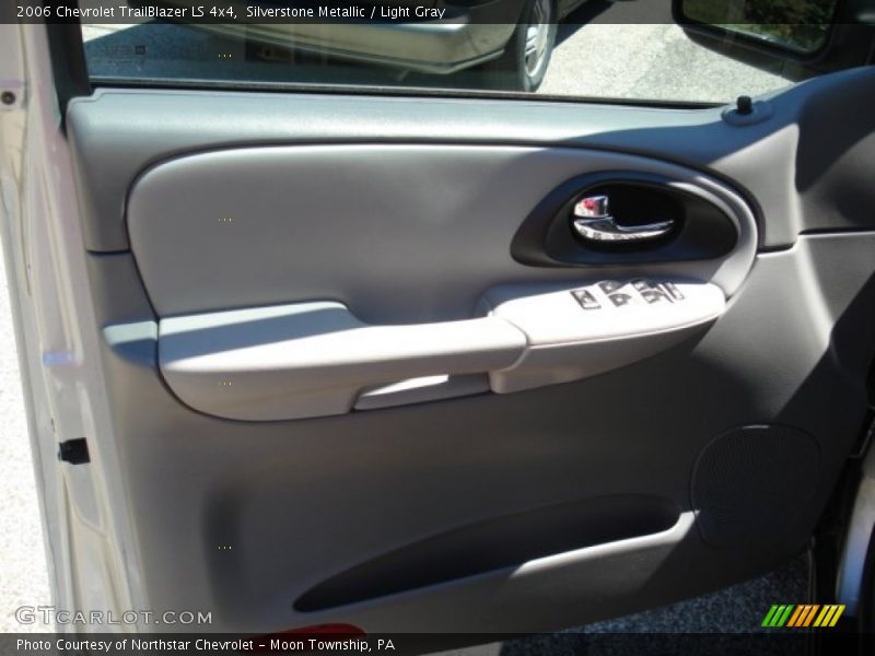 Silverstone Metallic / Light Gray 2006 Chevrolet TrailBlazer LS 4x4