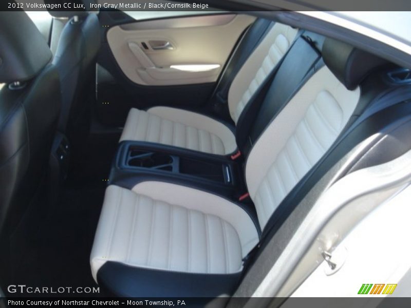 Iron Gray Metallic / Black/Cornsilk Beige 2012 Volkswagen CC Lux