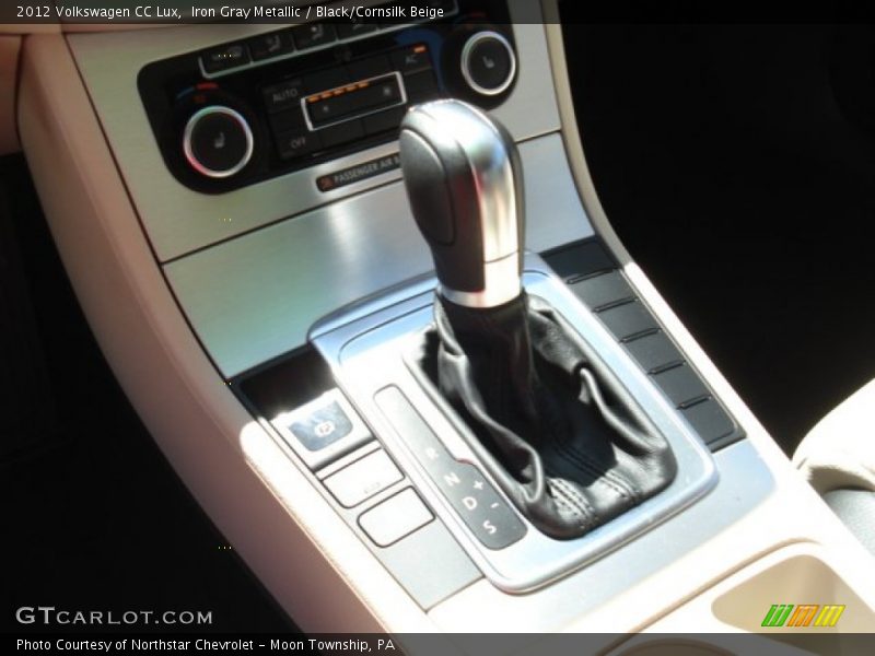 Iron Gray Metallic / Black/Cornsilk Beige 2012 Volkswagen CC Lux