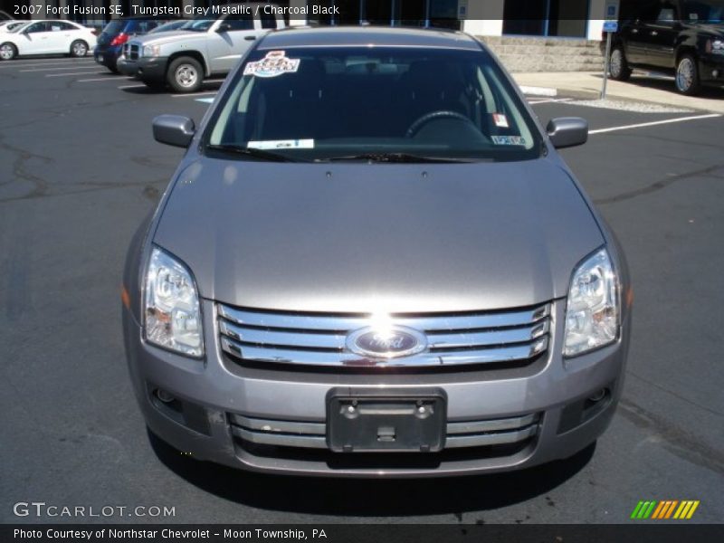 Tungsten Grey Metallic / Charcoal Black 2007 Ford Fusion SE