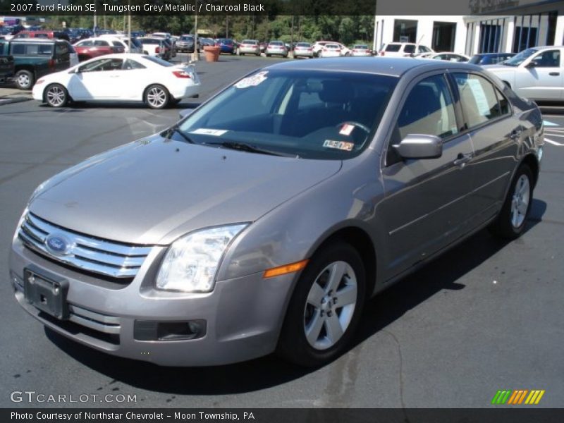 Tungsten Grey Metallic / Charcoal Black 2007 Ford Fusion SE