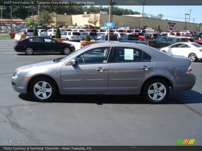 Tungsten Grey Metallic / Charcoal Black 2007 Ford Fusion SE