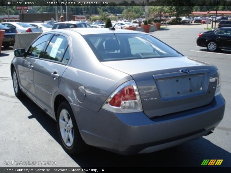 Tungsten Grey Metallic / Charcoal Black 2007 Ford Fusion SE