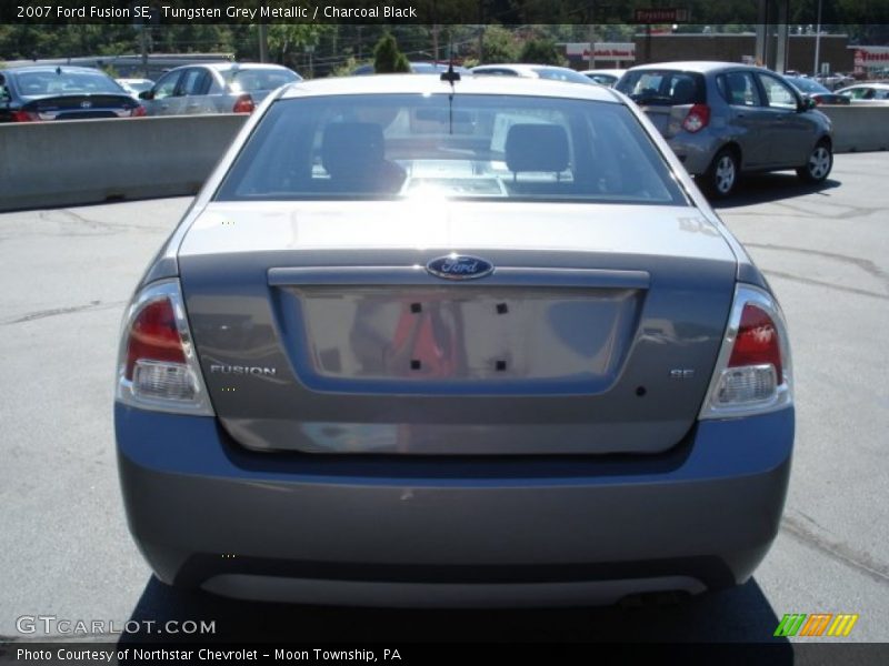 Tungsten Grey Metallic / Charcoal Black 2007 Ford Fusion SE